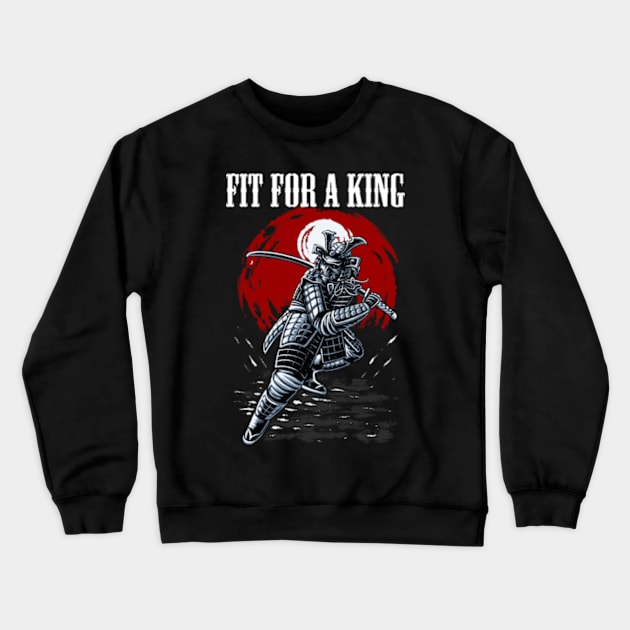 FIT FOR A KING MERCH VTG Crewneck Sweatshirt by feliksiau